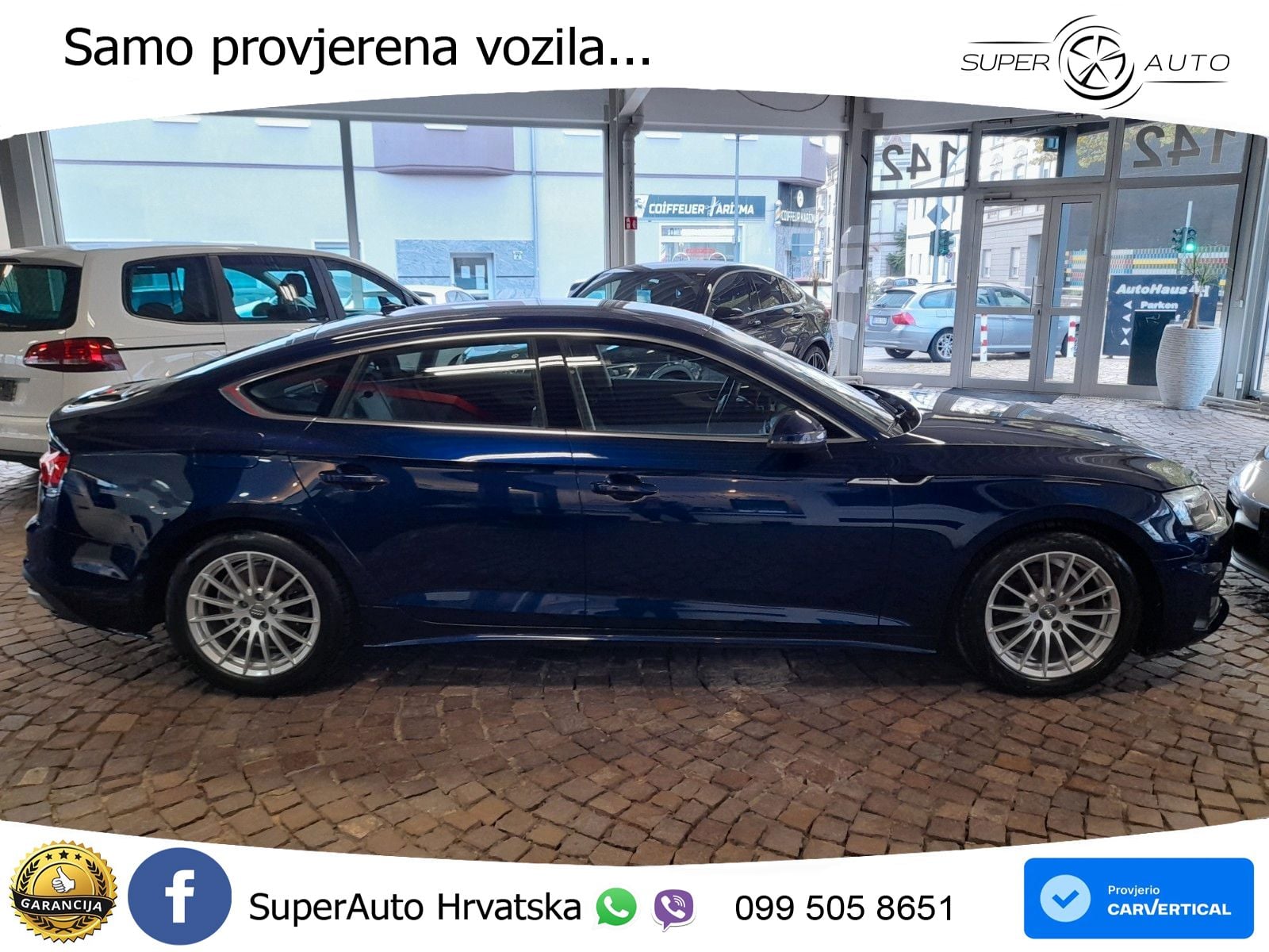 Audi A5 Sportback 40 TFSI (190 KS) S tronic LED+GR SJED+ACC