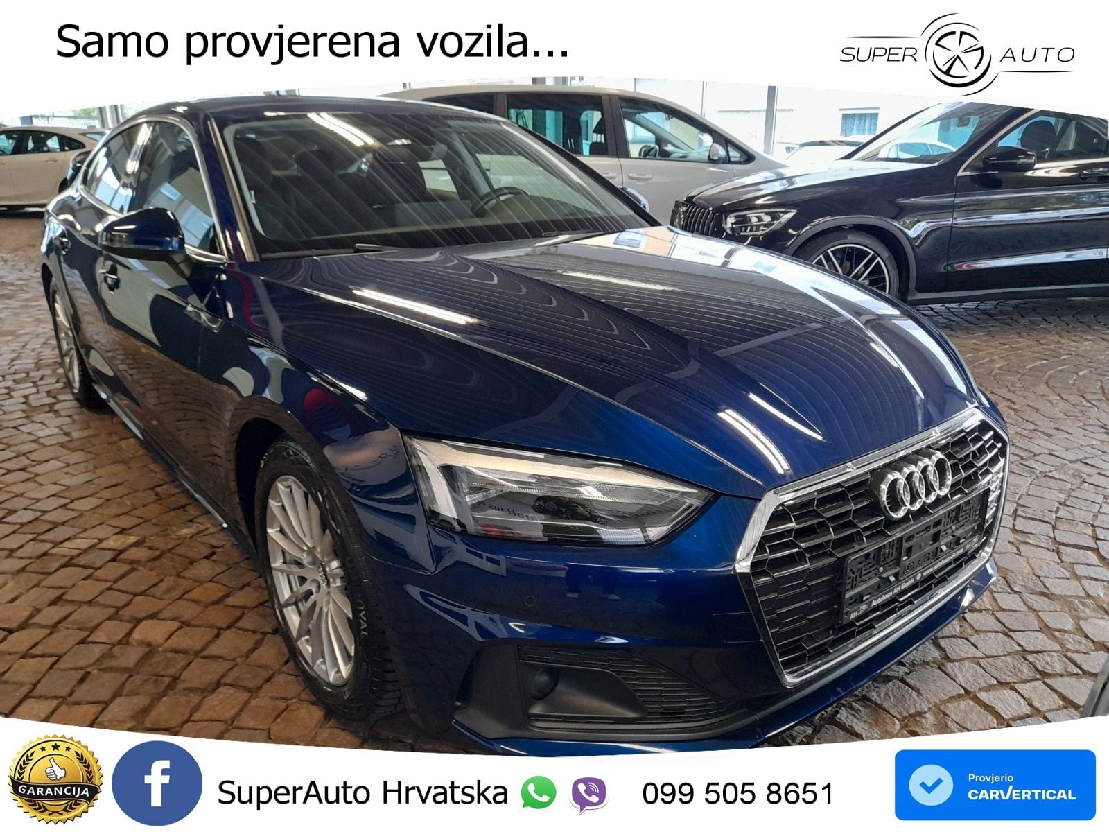 Audi A5 Sportback 40 TFSI (190 KS) S tronic LED+GR SJED+ACC