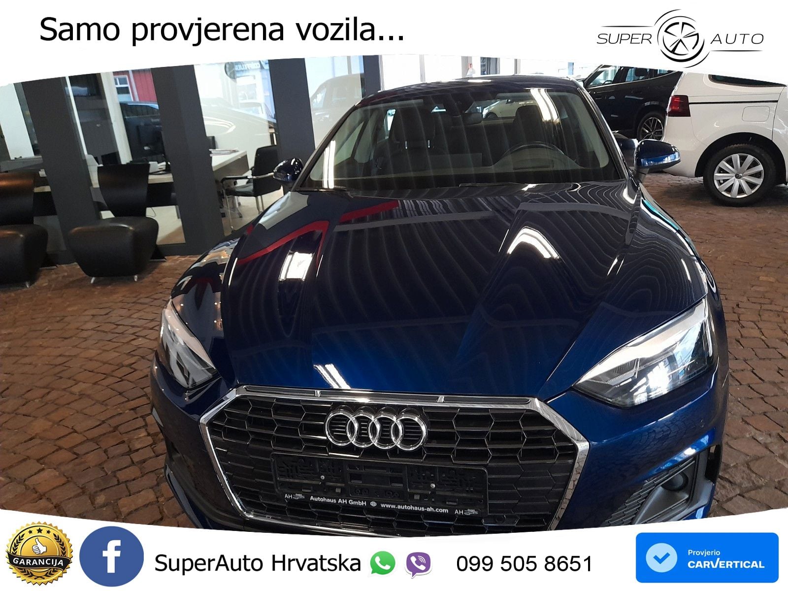 Audi A5 Sportback 40 TFSI (190 KS) S tronic LED+GR SJED+ACC
