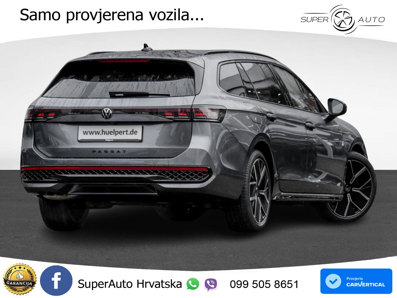 Volkswagen Passat Variant 2.0 TDI (193 KS) 4MOTION DSG R-Line LED+GR SJED+ACC