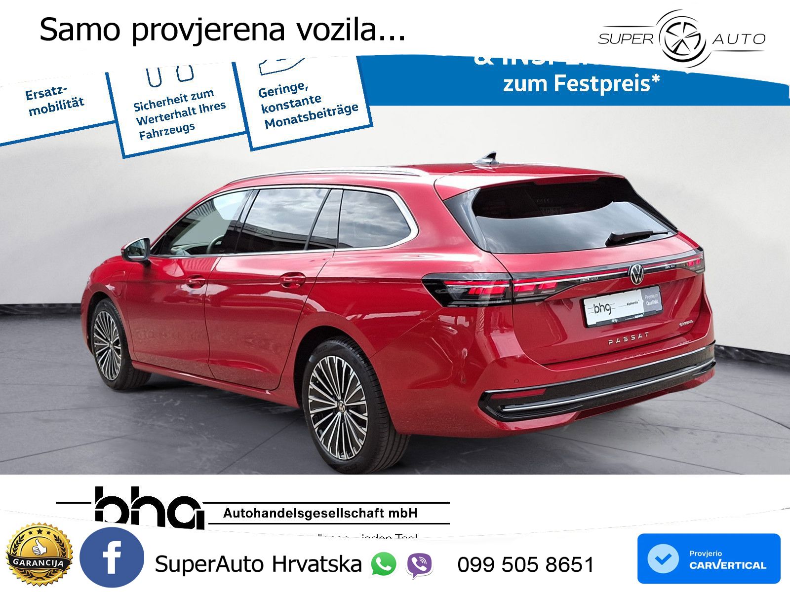 Volkswagen Passat Variant 1.5 TSI (204 KS) eHybrid DSG Elegance MATRIX+GR SJED+KAM
