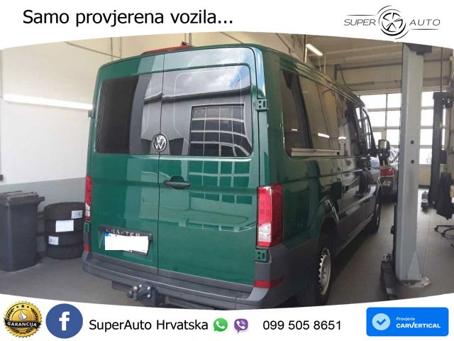 Volkswagen Crafter 35 MR*AHK*Tempomat*APP*Navi*Einparkhilfe 140 KS