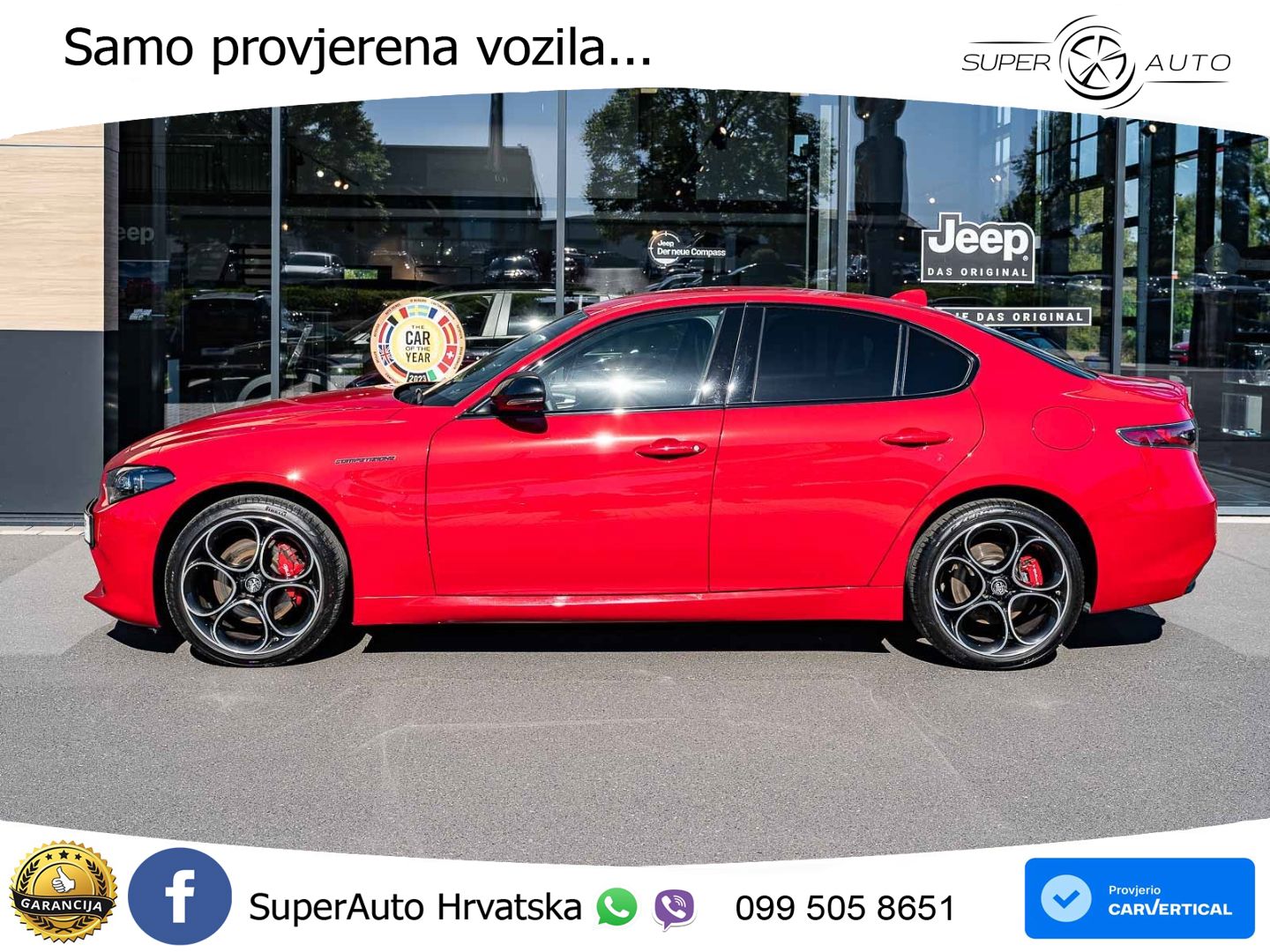 Alfa Romeo Giulia 2.0 Turbo (280 KS) AWD Automatic