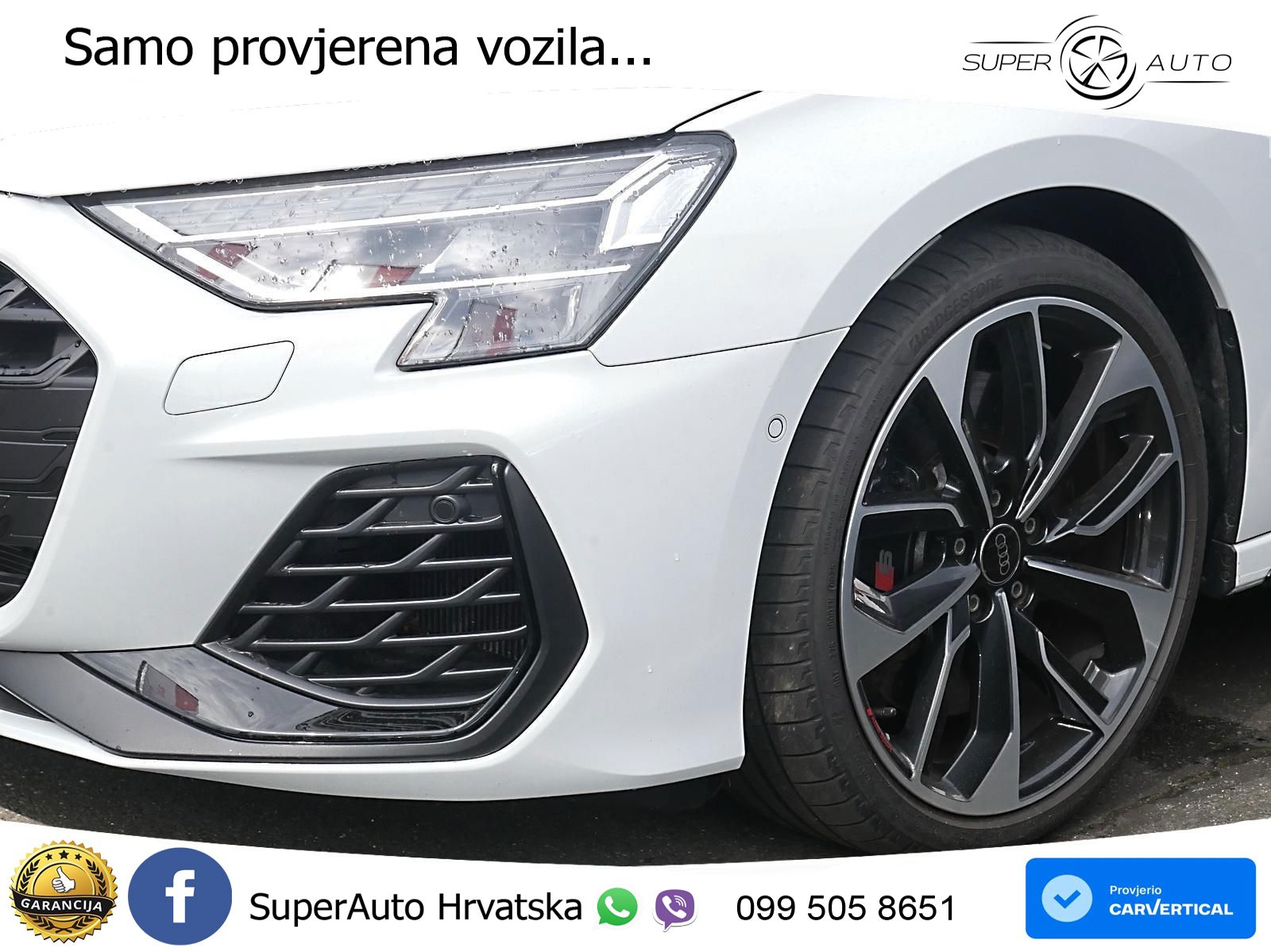 Audi S3 2.0 TFSI (333 KS) quattro S tronic LED+GR SJED+ACC