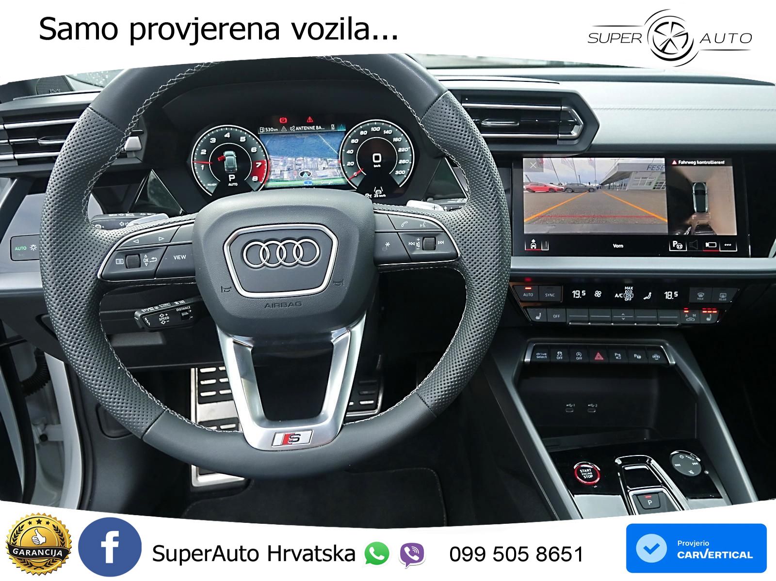 Audi S3 2.0 TFSI (333 KS) quattro S tronic LED+GR SJED+ACC