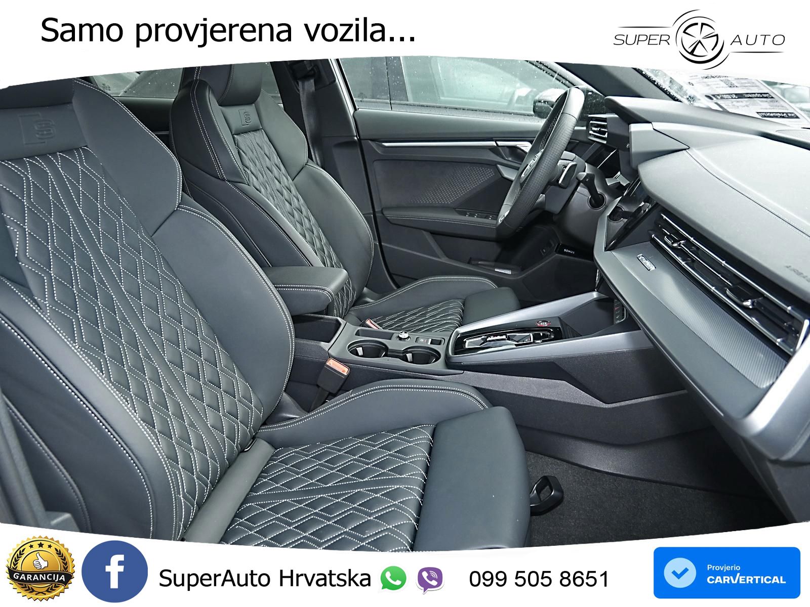 Audi S3 2.0 TFSI (333 KS) quattro S tronic LED+GR SJED+ACC