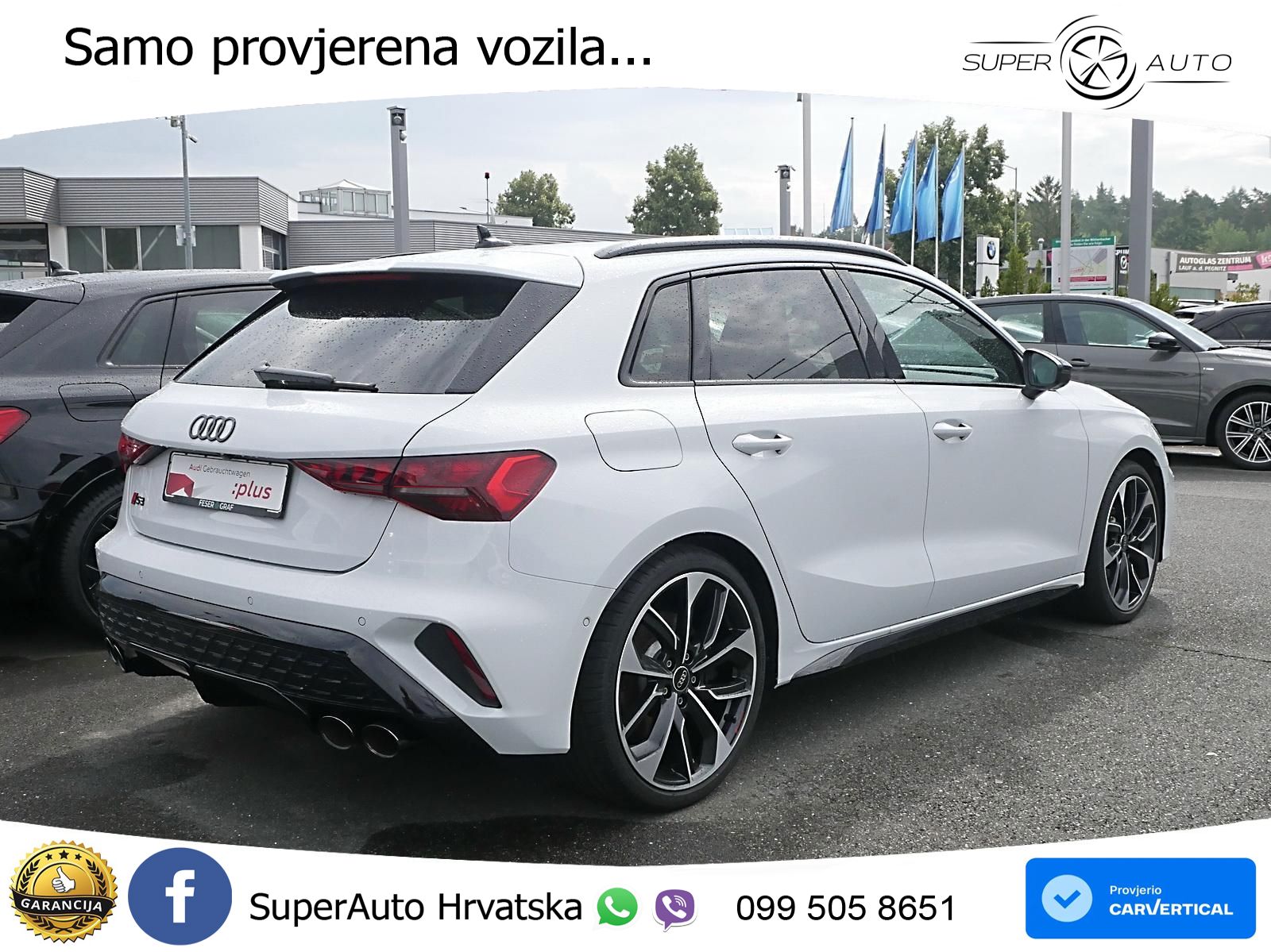 Audi S3 2.0 TFSI (333 KS) quattro S tronic LED+GR SJED+ACC