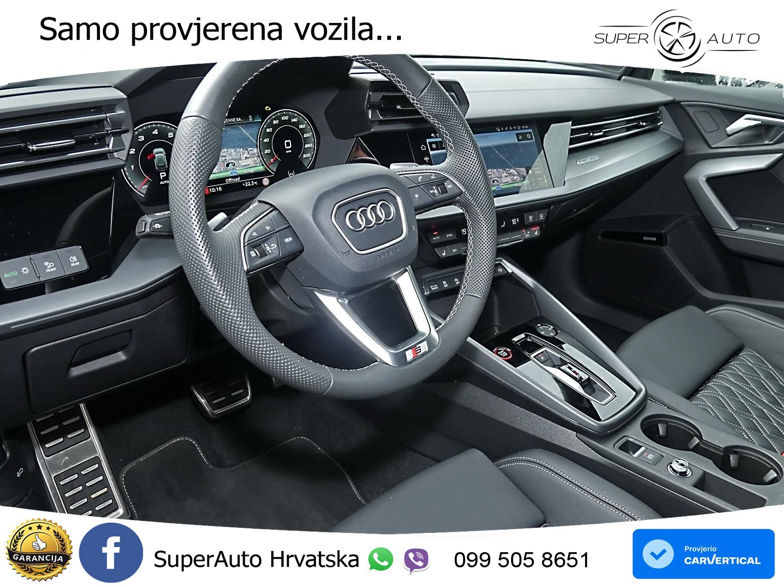 Audi S3 2.0 TFSI (333 KS) quattro S tronic LED+GR SJED+ACC