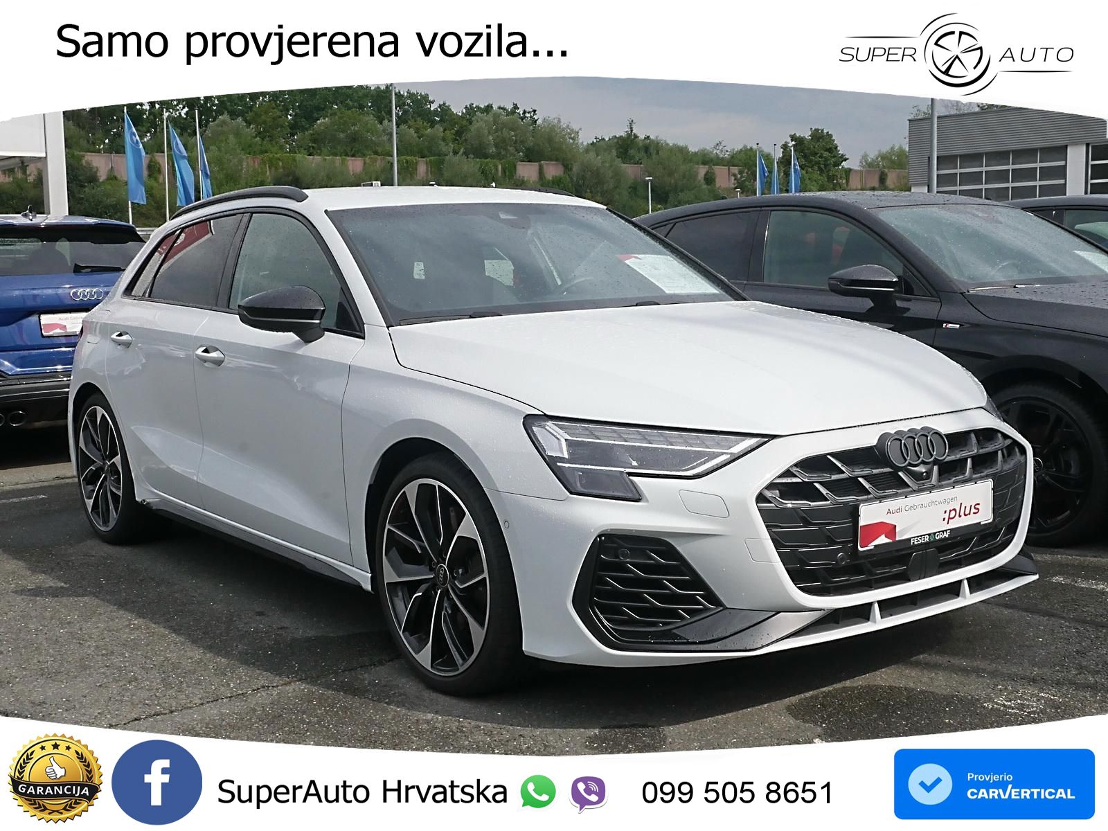 Audi S3 2.0 TFSI (333 KS) quattro S tronic LED+GR SJED+ACC