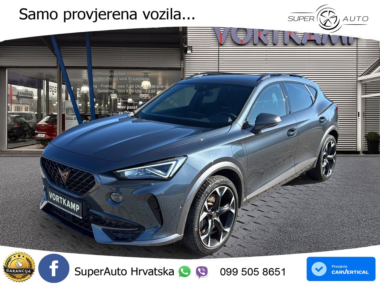 Cupra Formentor 1.4 TSI (245 KS) e-Hybrid DSG VZ LED+GR SJED+ACC