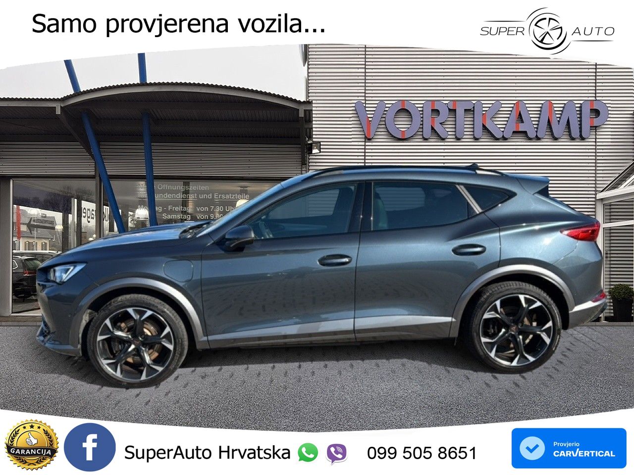 Cupra Formentor 1.4 TSI (245 KS) e-Hybrid DSG VZ LED+GR SJED+ACC
