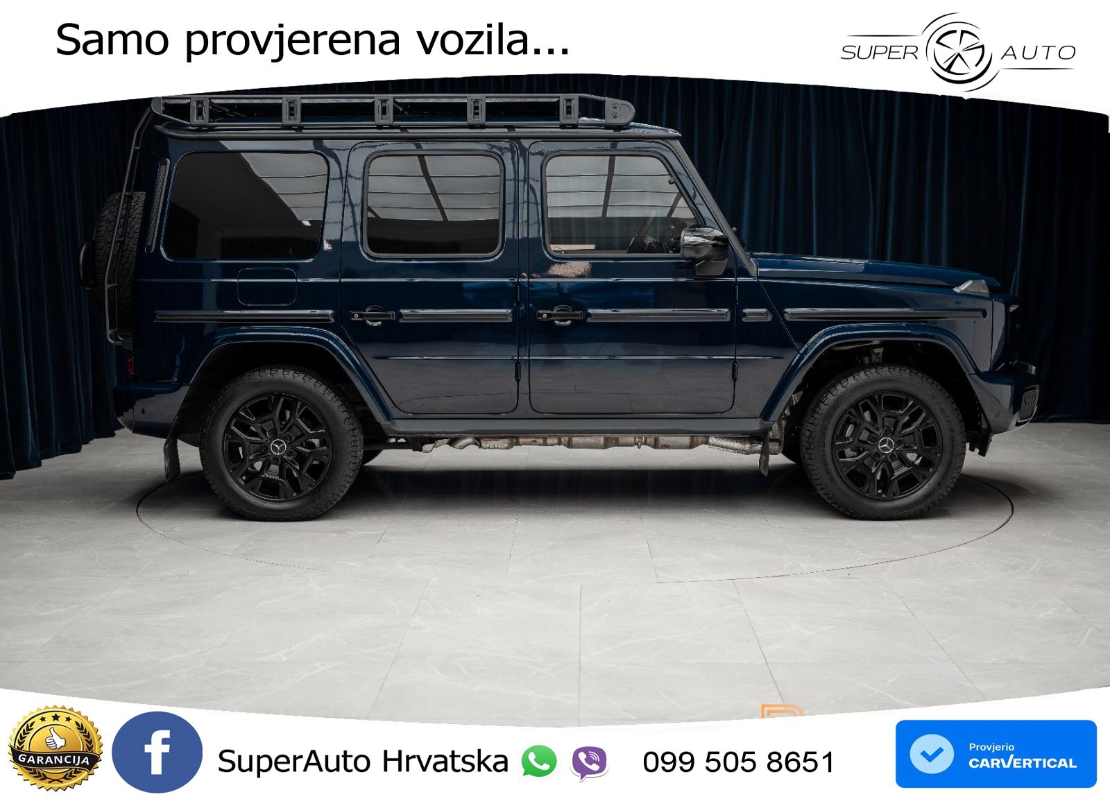 Mercedes G 450d Long (367 KS) 4MATIC 9G-TRONIC ACC+GR SJED+360+PANO