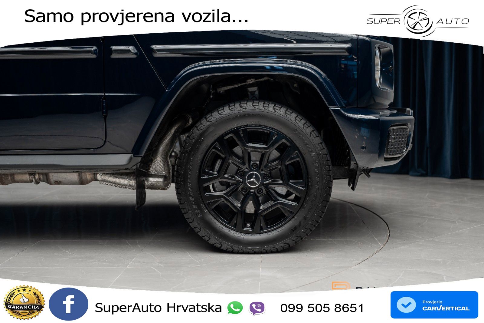 Mercedes G 450d Long (367 KS) 4MATIC 9G-TRONIC ACC+GR SJED+360+PANO