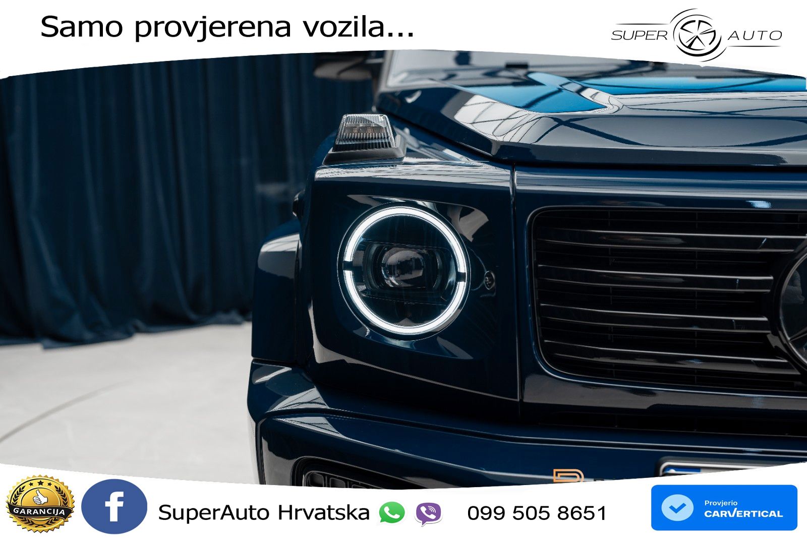 Mercedes G 450d Long (367 KS) 4MATIC 9G-TRONIC ACC+GR SJED+360+PANO