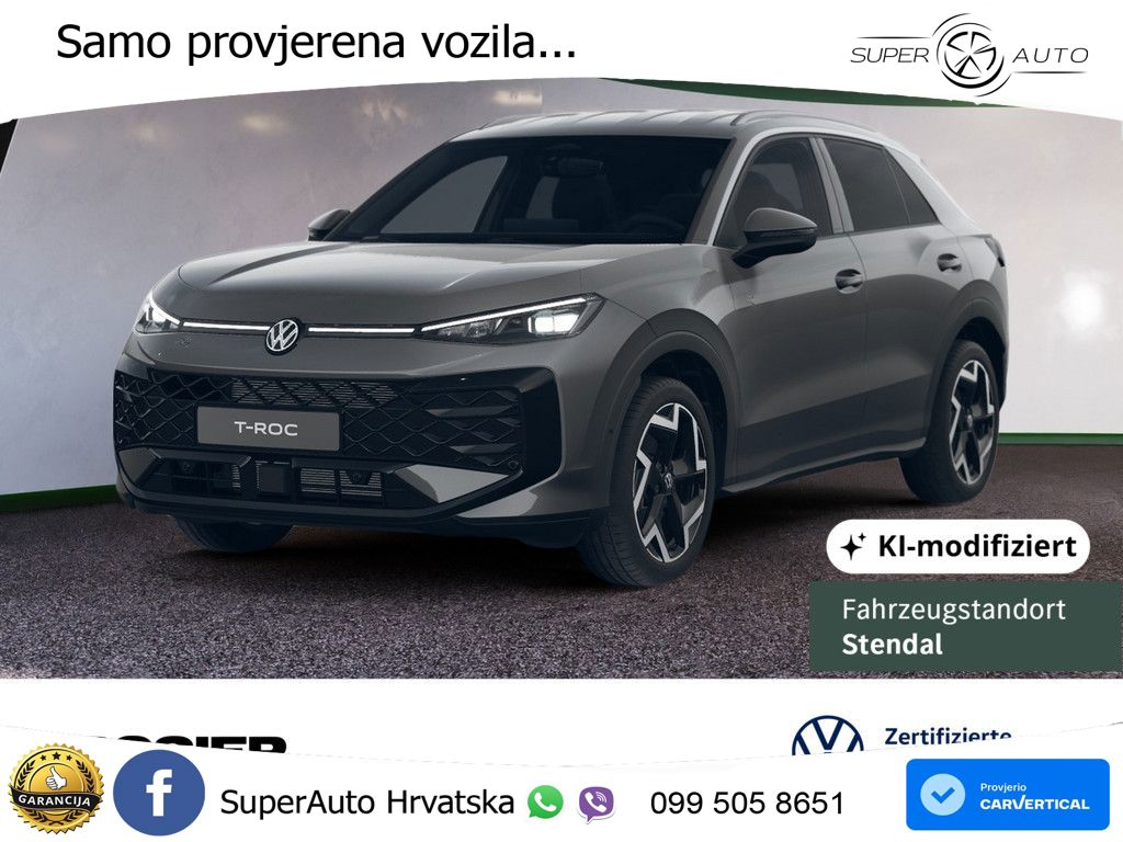 Volkswagen T-Roc 1.5 eTSI (150 KS)  DSG R-Line MATRIX+GR SJED+KAM