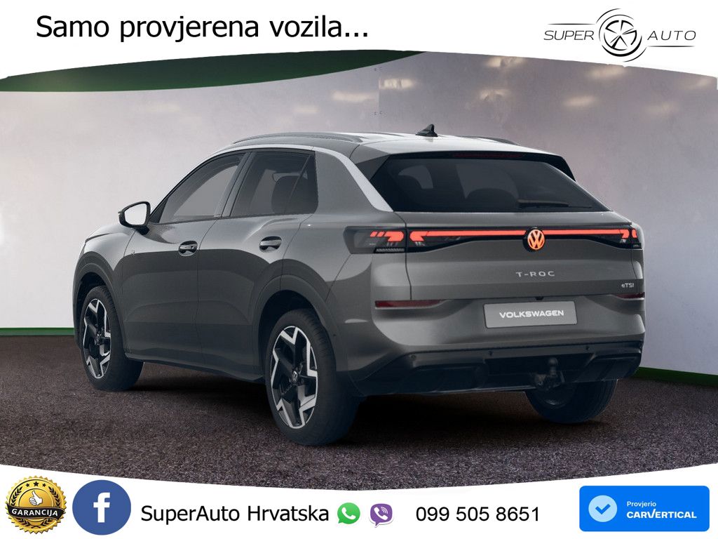 Volkswagen T-Roc 1.5 eTSI (150 KS)  DSG R-Line MATRIX+GR SJED+KAM