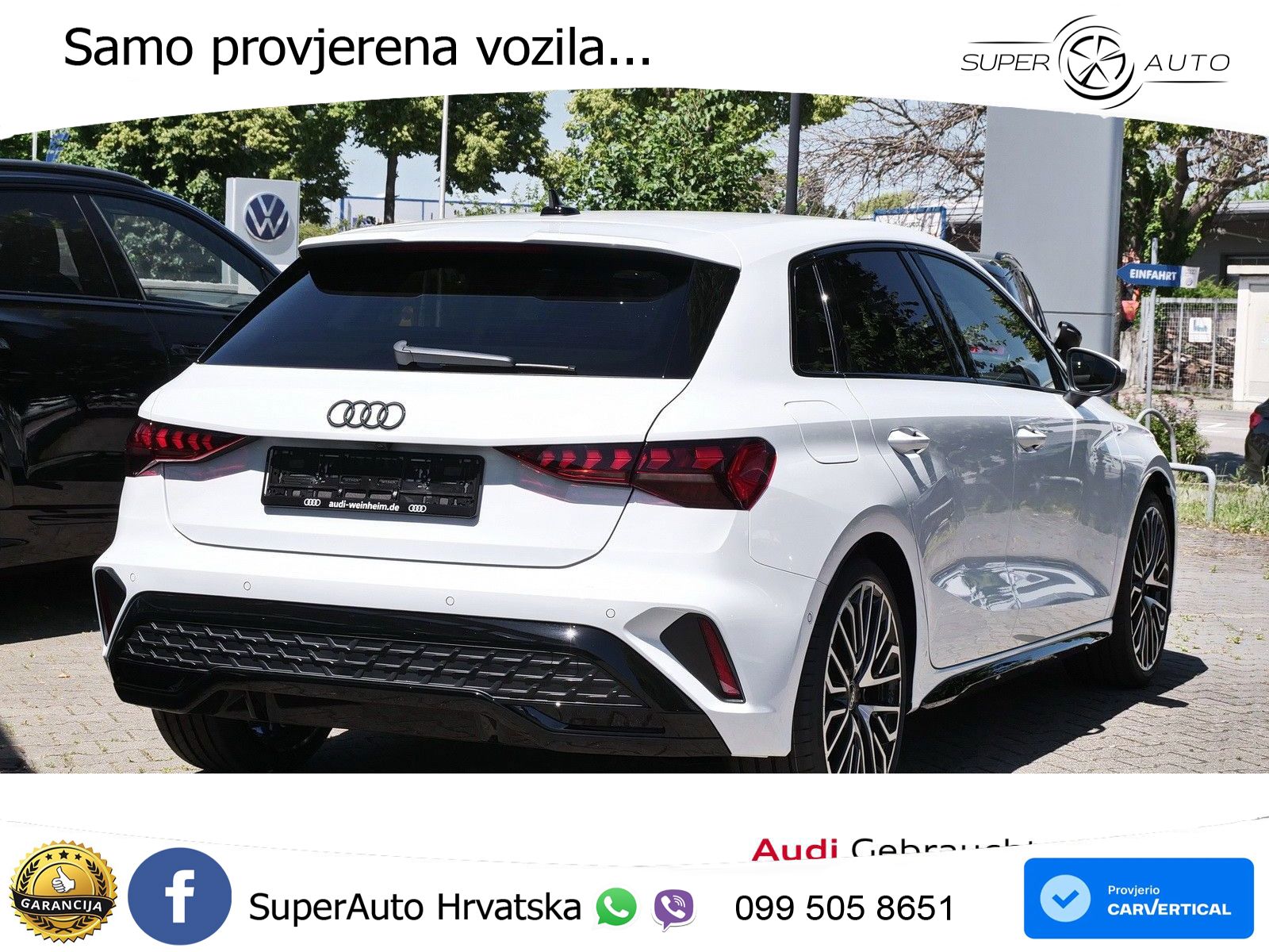 Audi A3 35 TFSI (150 KS) S tronic S line LED+GR SJED+ACC
