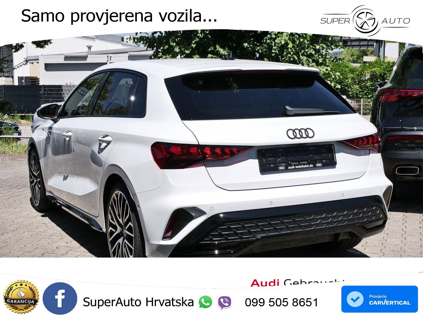 Audi A3 35 TFSI (150 KS) S tronic S line LED+GR SJED+ACC