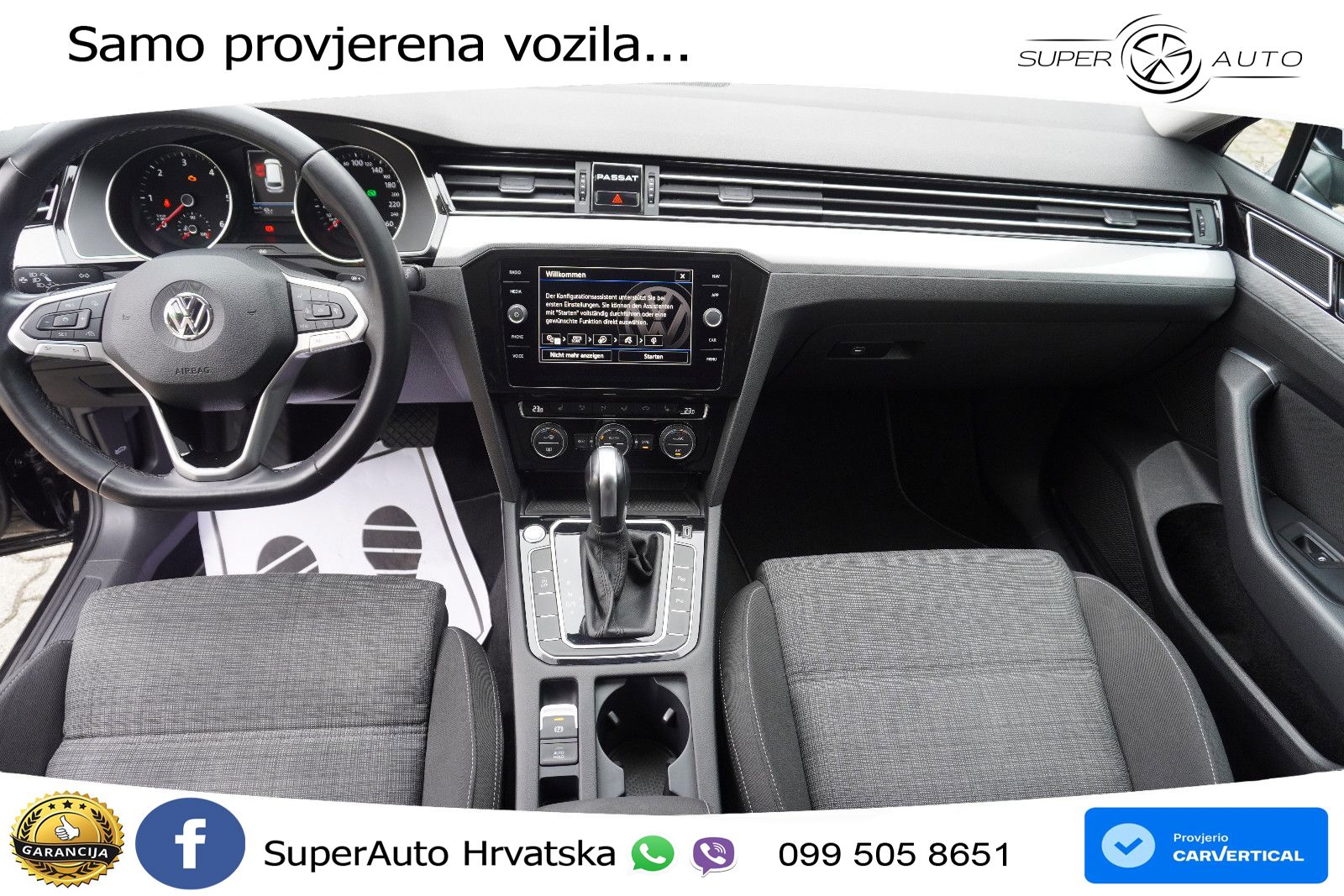 Volkswagen Passat Variant 2.0 TDI (190 KS) DSG Business LED+GR SJED+ACC