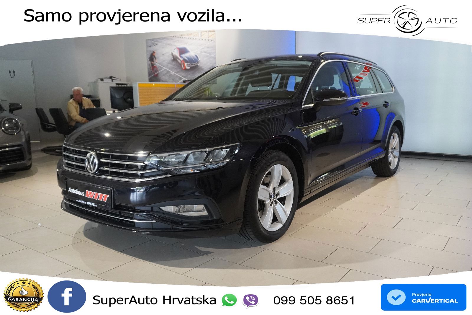 Volkswagen Passat Variant 2.0 TDI (190 KS) DSG Business LED+GR SJED+ACC