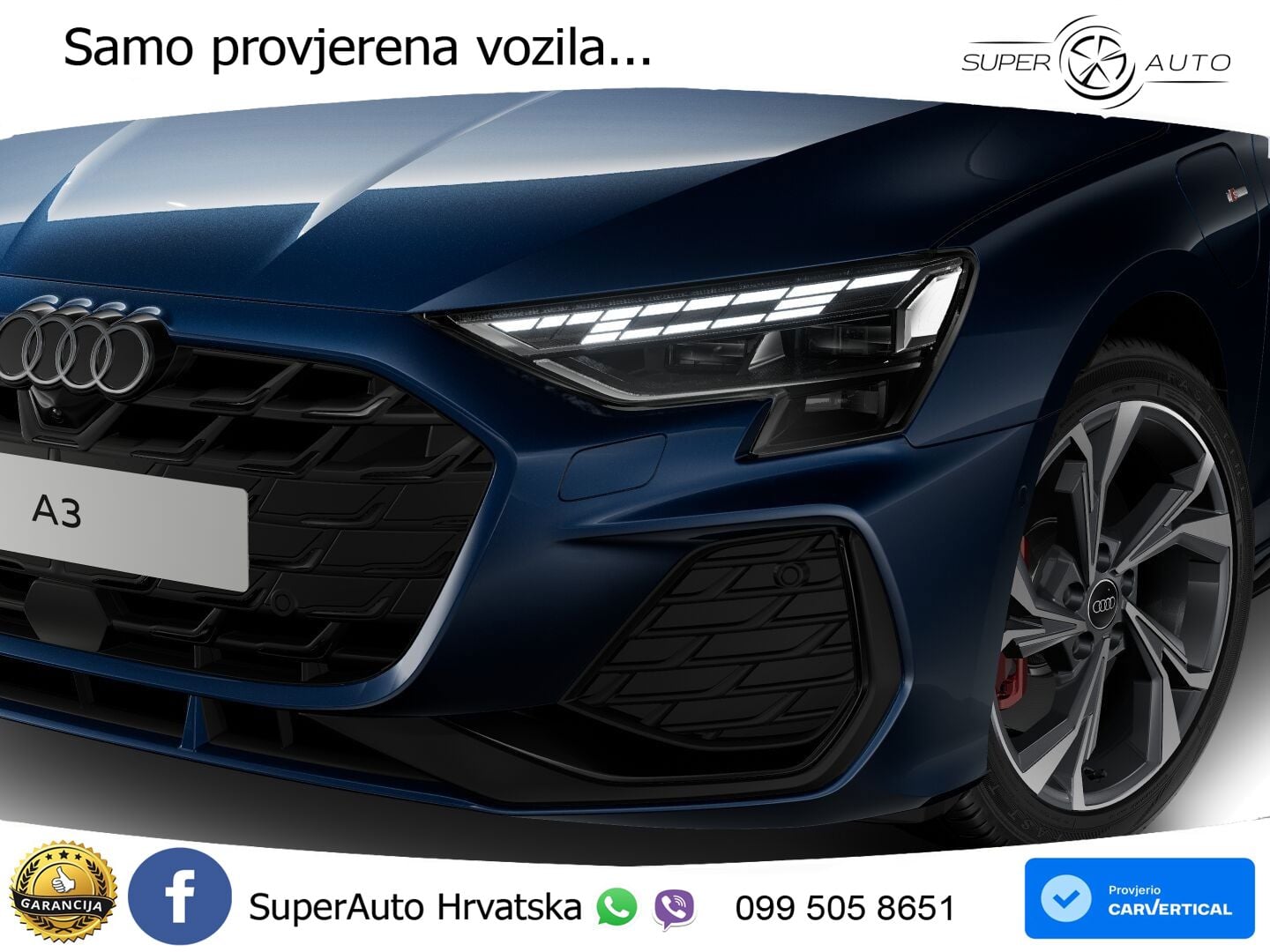 Audi A3 45 TFSIe (272 KS) S tronic S line MATRIX+GR SJED+KAM
