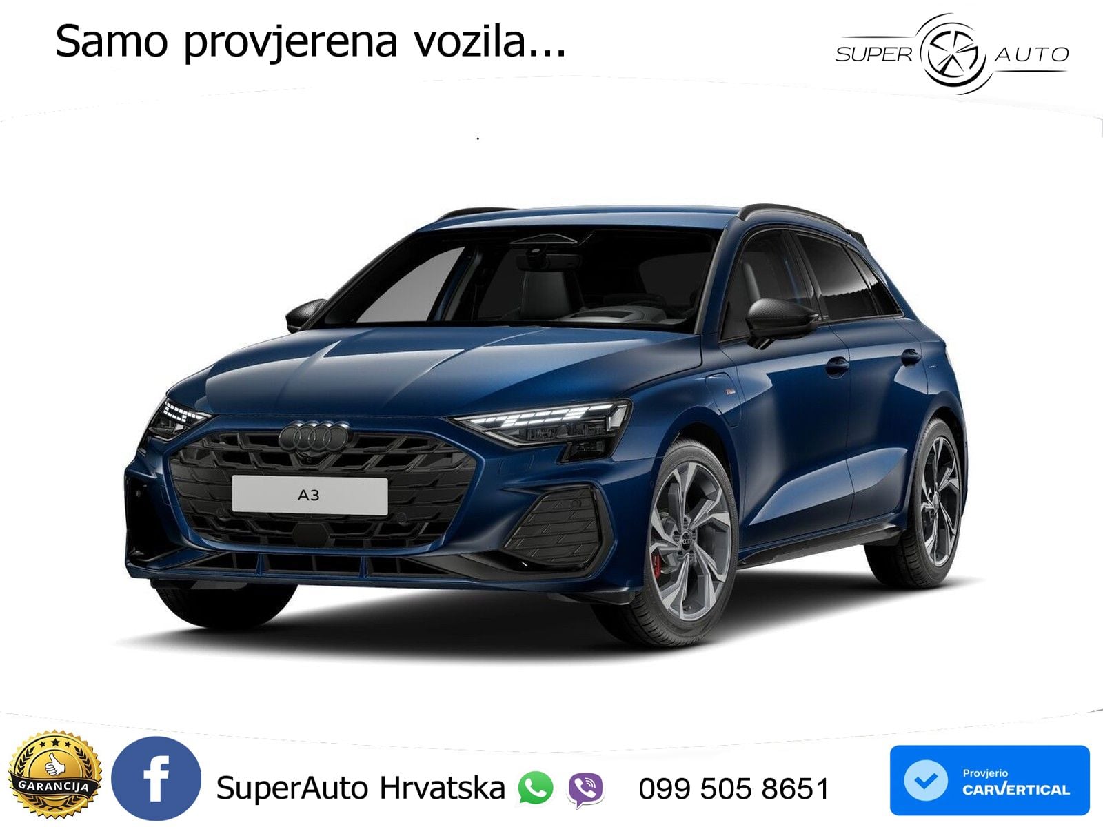 Audi A3 45 TFSIe (272 KS) S tronic S line MATRIX+GR SJED+KAM