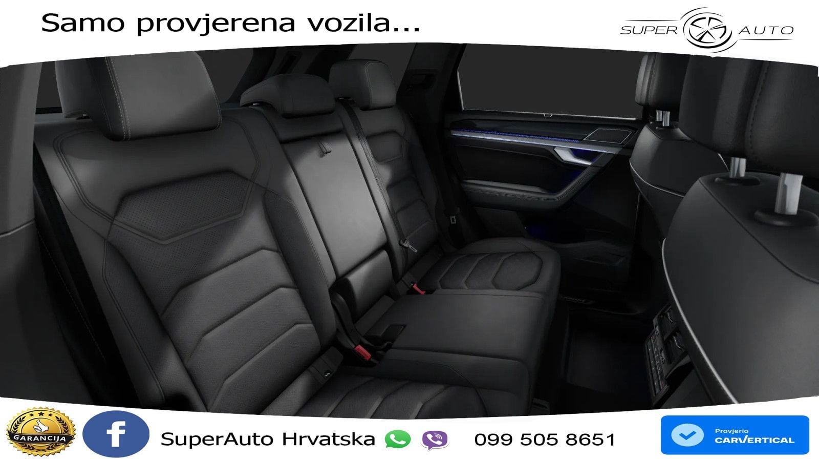 Volkswagen Touareg 3.0 V6 TDI (286 KS) 4MOTION Tiptronic ZRAČNI+ACC+GR SJED+KAM+PANO