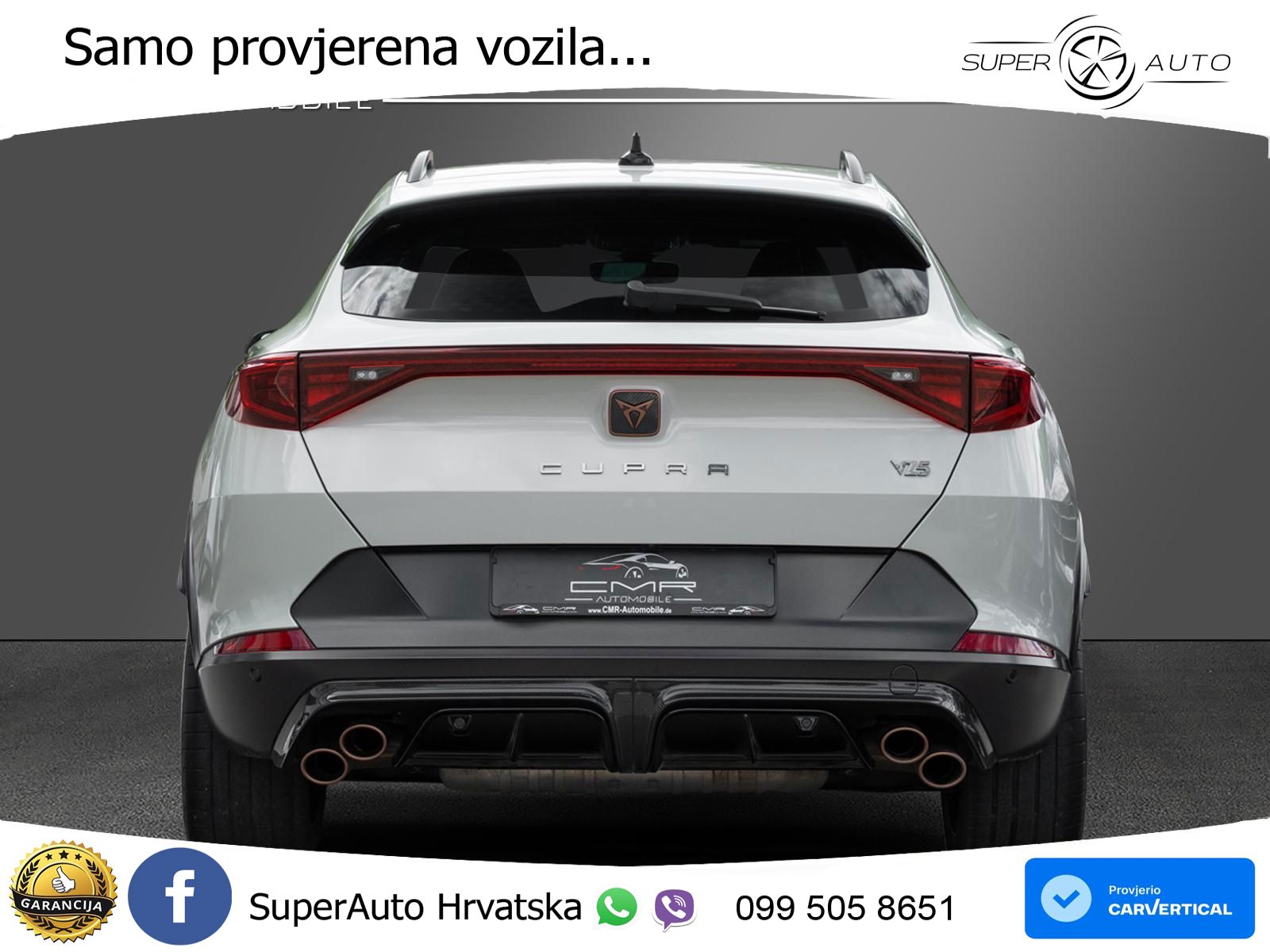 Cupra Formentor VZ5 2.5 TSI (390 KS) 4Drive DSG LED+GR SJED+ACC