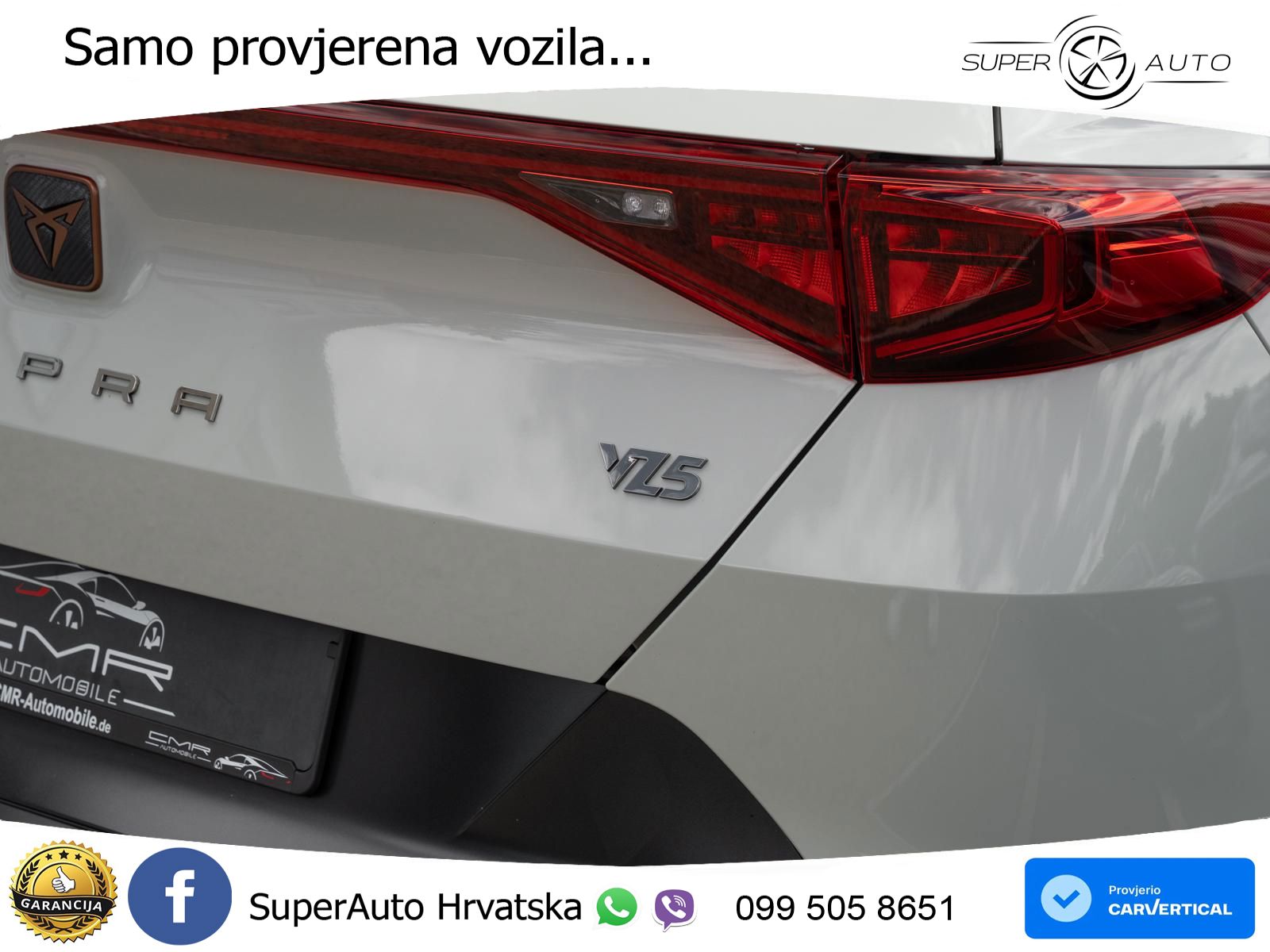 Cupra Formentor VZ5 2.5 TSI (390 KS) 4Drive DSG LED+GR SJED+ACC