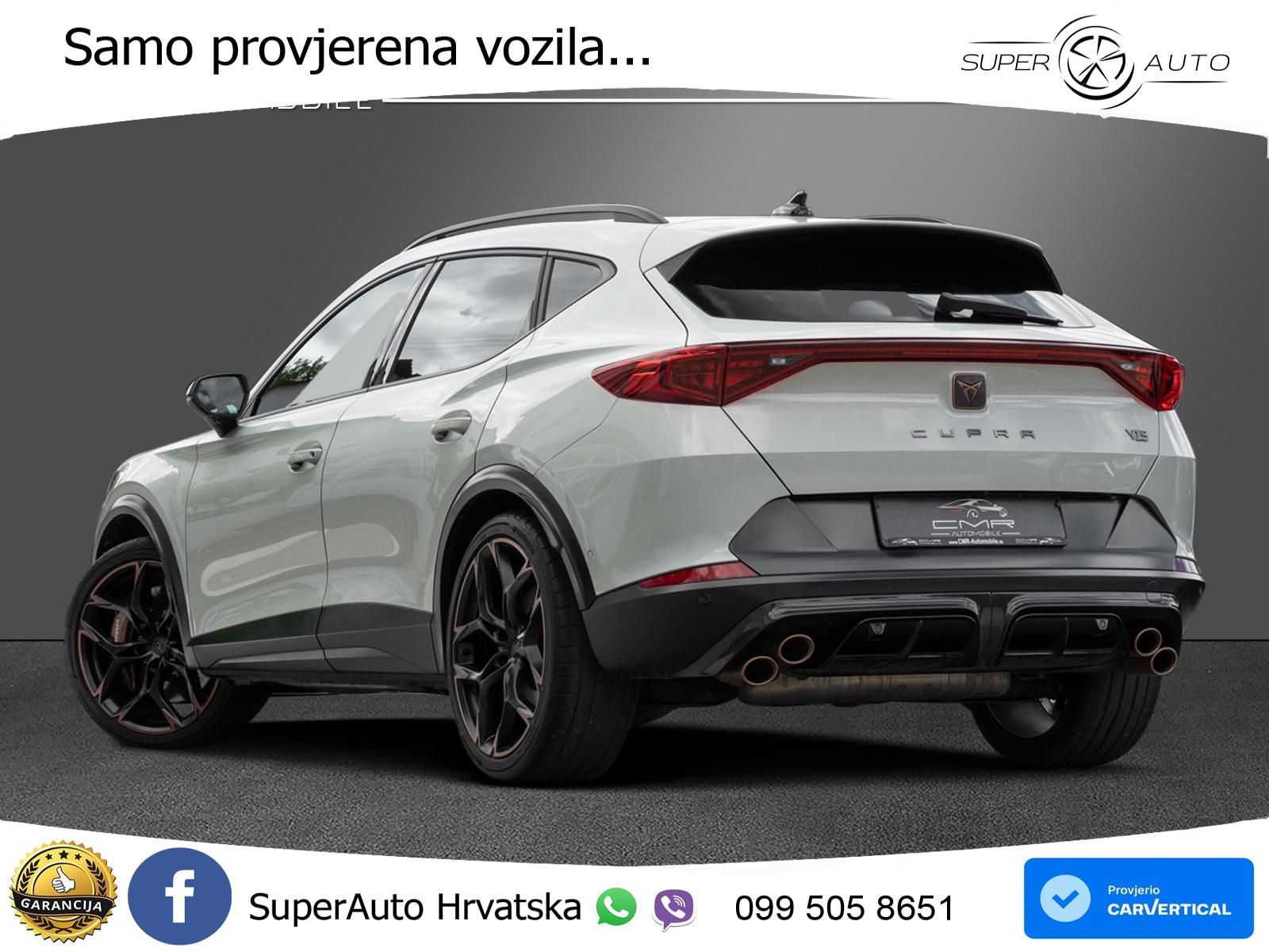 Cupra Formentor VZ5 2.5 TSI (390 KS) 4Drive DSG LED+GR SJED+ACC
