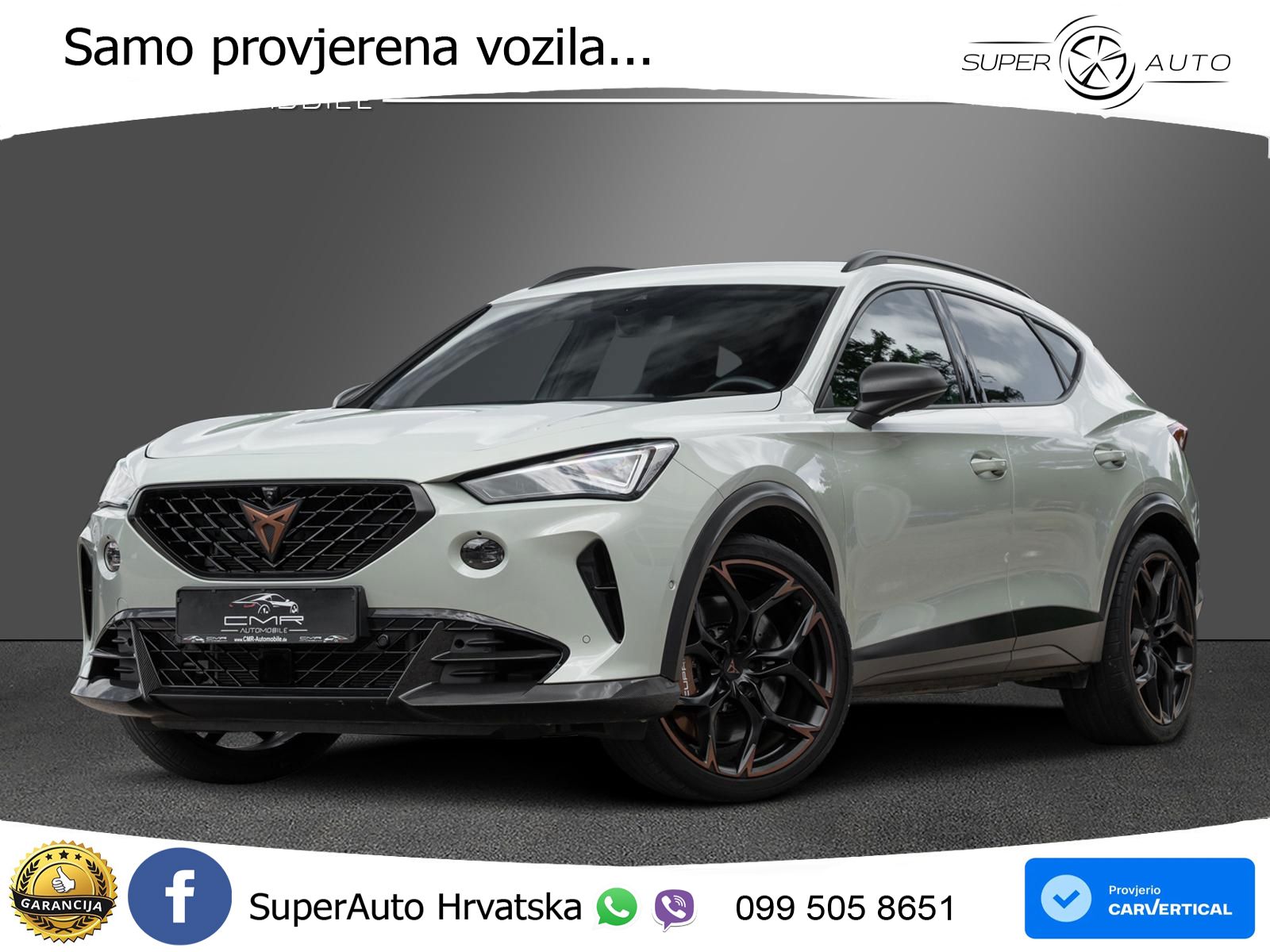 Cupra Formentor VZ5 2.5 TSI (390 KS) 4Drive DSG LED+GR SJED+ACC