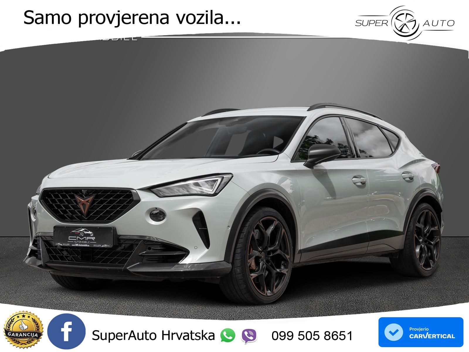 Cupra Formentor VZ5 2.5 TSI (390 KS) 4Drive DSG LED+GR SJED+ACC