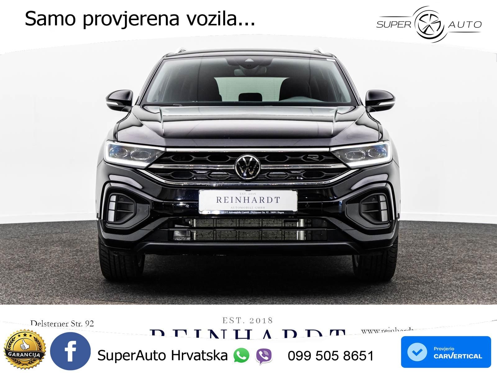 Volkswagen T-Roc 1.5 TSI (150 KS) DSG R-Line LED+GR SJED+ACC