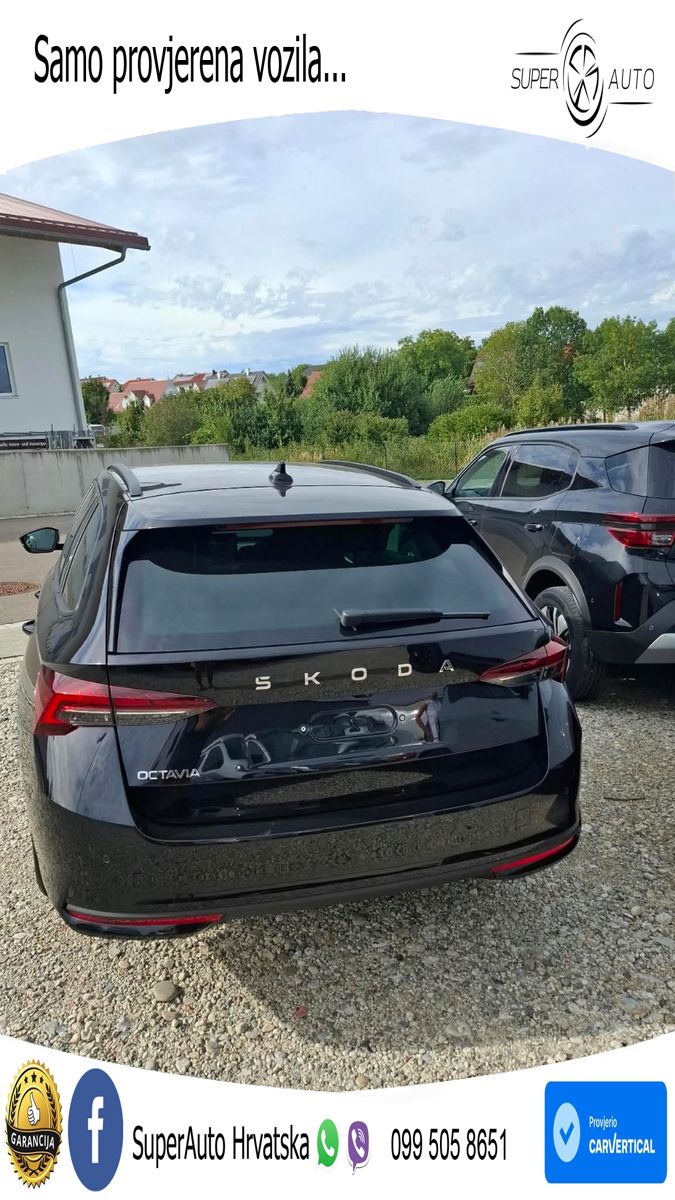 Škoda Octavia Combi 1.5 TSI (150 KS) DSG LED+GR SJED+ACC