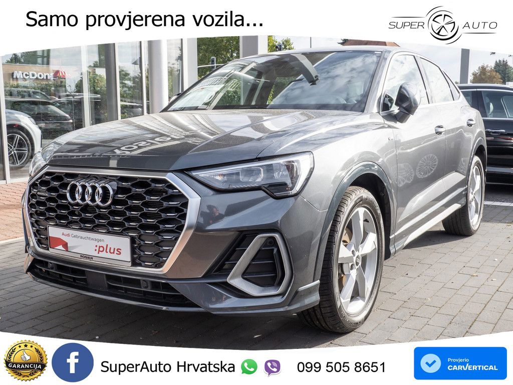 Audi Q3 Sportback 35 TDI (150 KS) quattro S tronic S line