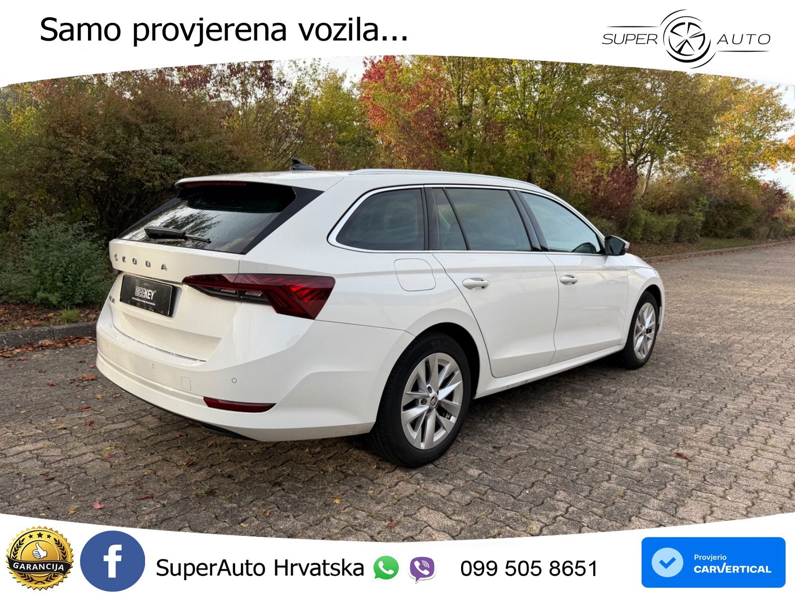Škoda Octavia Combi 2.0 TDI (150 KS) DSG LED+GR SJED+ACC