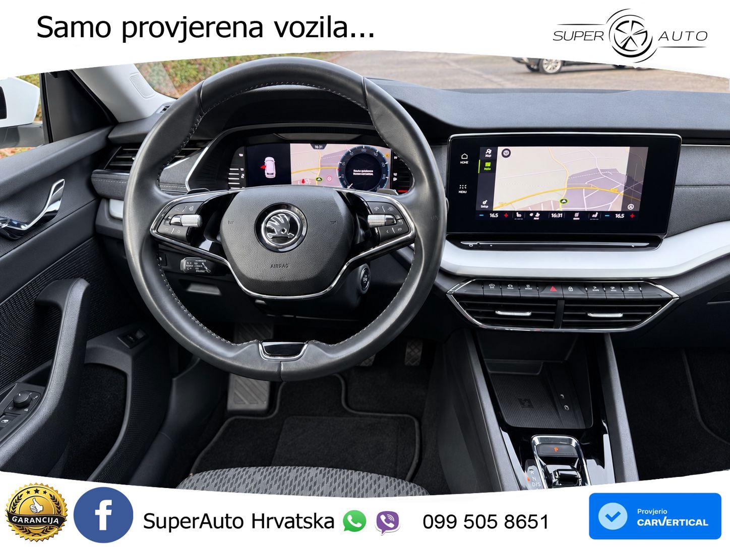 Škoda Octavia Combi 2.0 TDI (150 KS) DSG LED+GR SJED+ACC