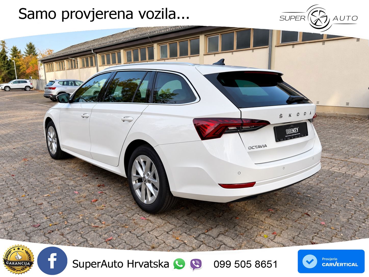 Škoda Octavia Combi 2.0 TDI (150 KS) DSG LED+GR SJED+ACC