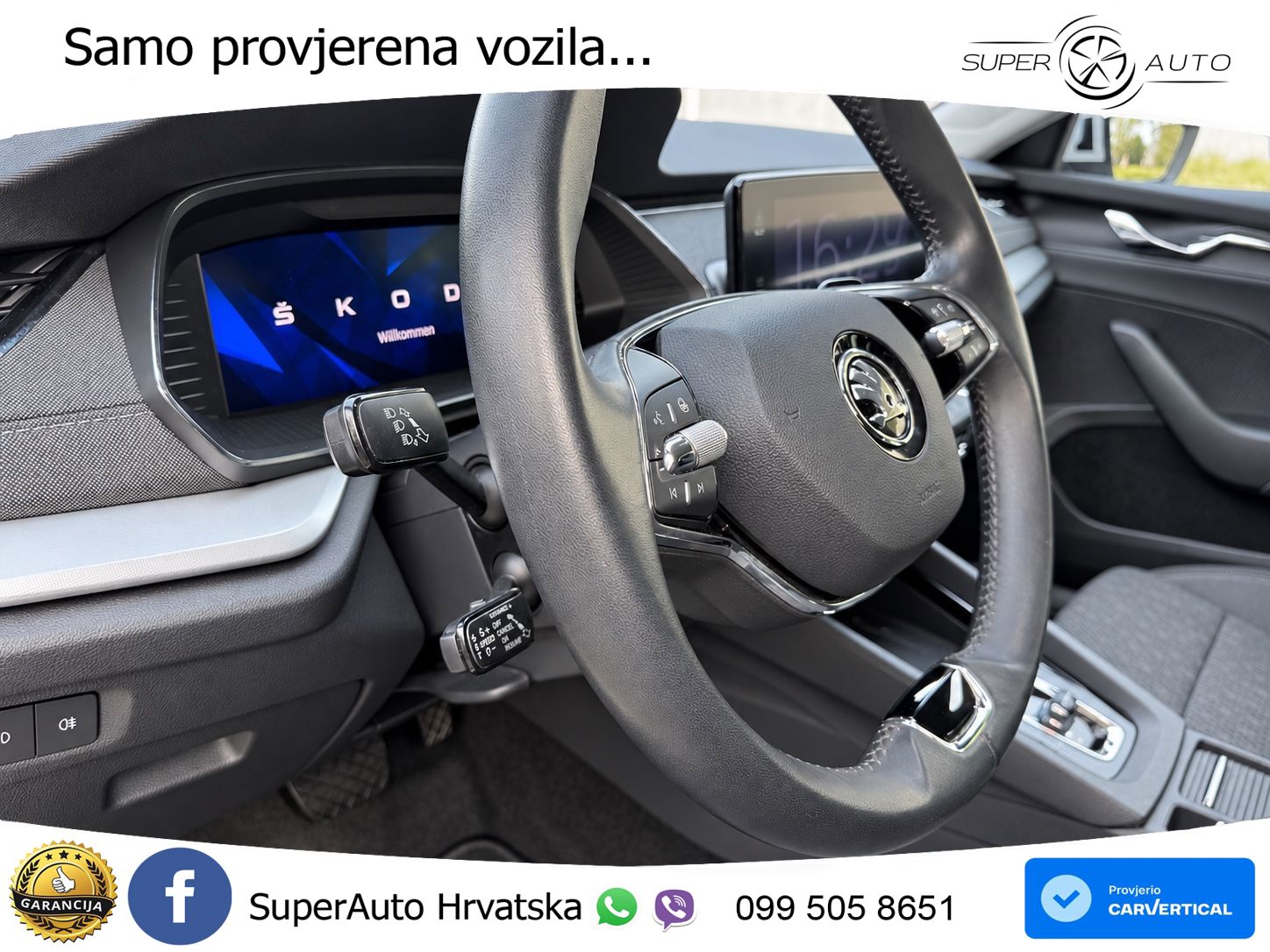 Škoda Octavia Combi 2.0 TDI (150 KS) DSG LED+GR SJED+ACC