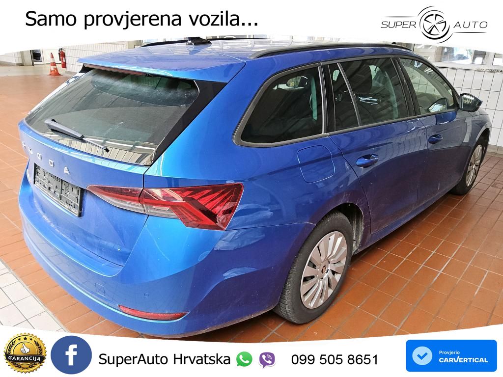 Škoda Octavia Combi 2.0 TDI (150 KS) DSG LED+GR SJED+ACC