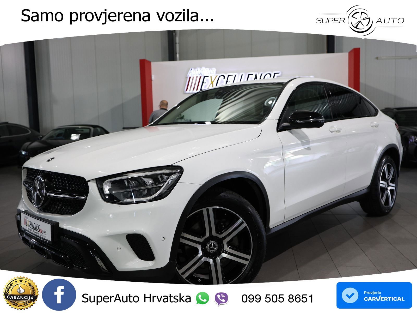 Mercedes GLC Coupe 220d (194 KS) 4MATIC G-TRONIC LED+GR SJED+ACC