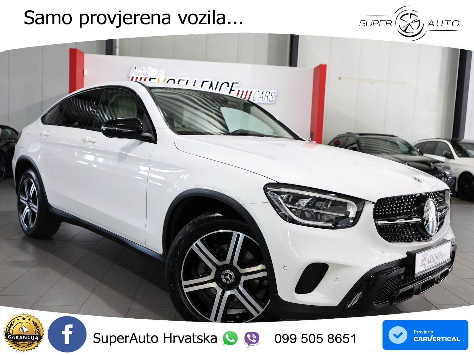 Mercedes GLC Coupe 220d (194 KS) 4MATIC G-TRONIC LED+GR SJED+ACC