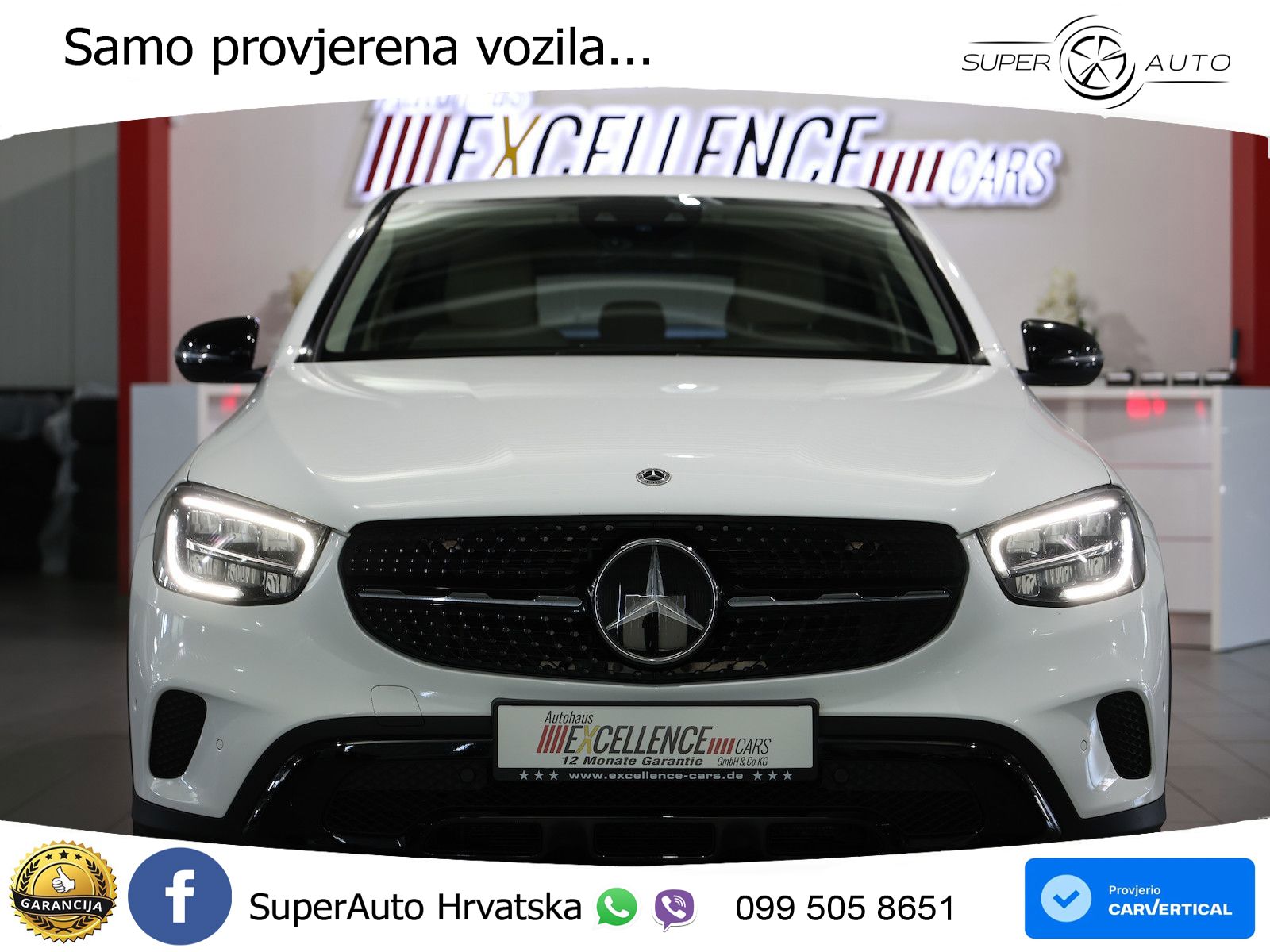Mercedes GLC Coupe 220d (194 KS) 4MATIC G-TRONIC LED+GR SJED+ACC