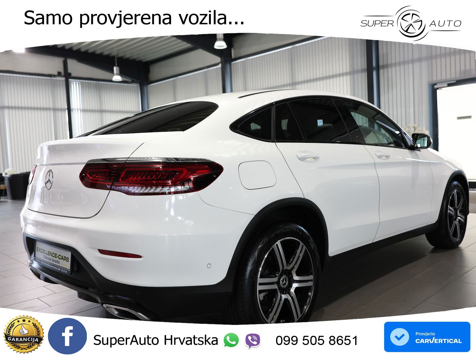 Mercedes GLC Coupe 220d (194 KS) 4MATIC G-TRONIC LED+GR SJED+ACC