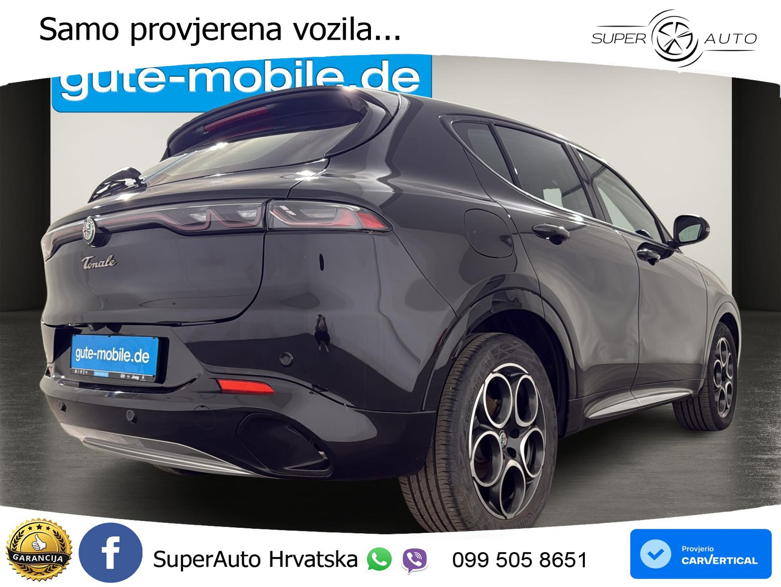 Alfa Romeo Tonale 1.5 VGT (160 KS) 48V-Hybrid TCT LED+GR SJED+ACC