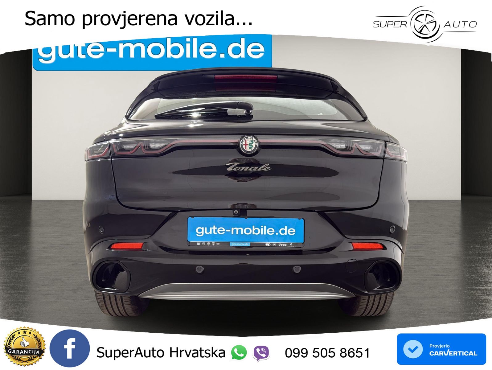 Alfa Romeo Tonale 1.5 VGT (160 KS) 48V-Hybrid TCT LED+GR SJED+ACC