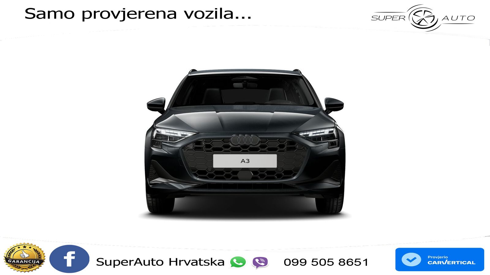 Audi A3 Sportback 40 TFSI (204 KS) quattro S tronic S line LED+GR SJED+ACC