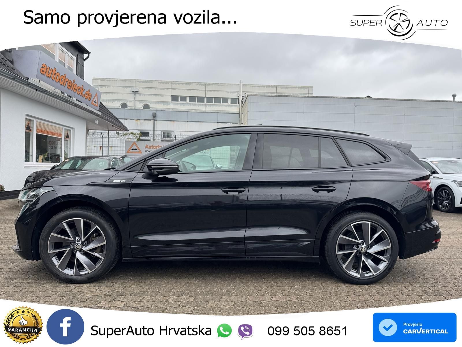 Škoda Enyaq iV 80x 82 kWh (265 KS) AWD SportLine LED+GR SJED+ACC