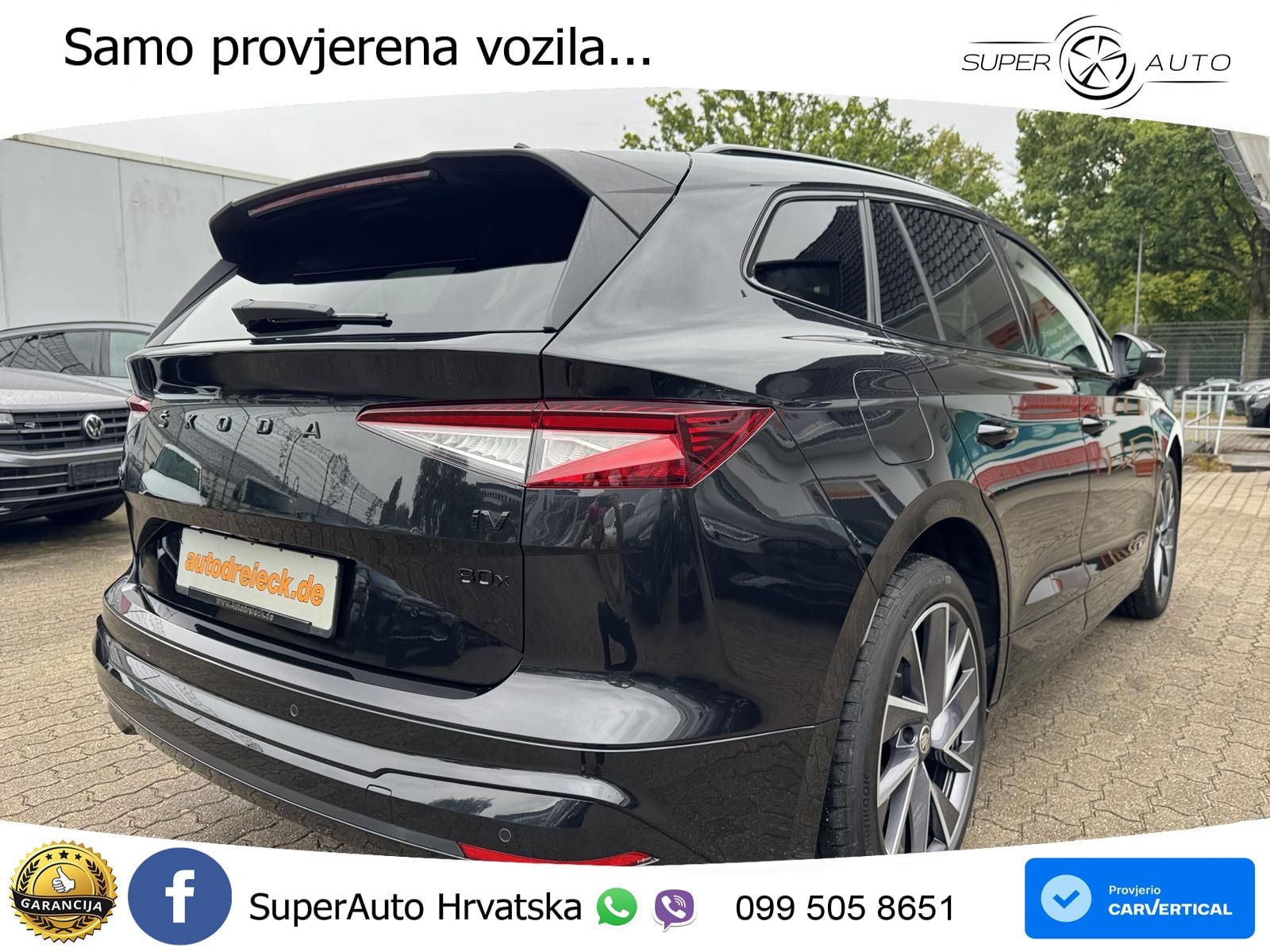 Škoda Enyaq iV 80x 82 kWh (265 KS) AWD SportLine LED+GR SJED+ACC