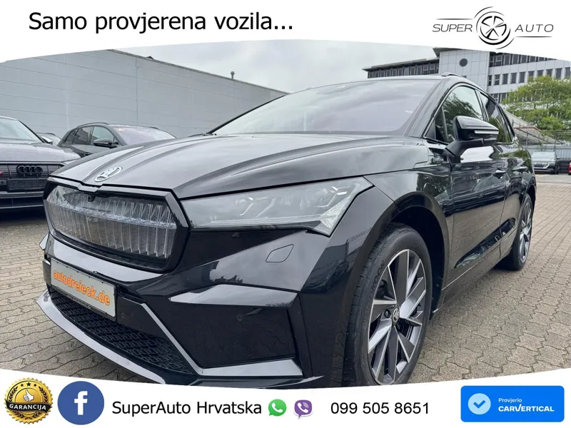 Škoda Enyaq iV 80x 82 kWh (265 KS) AWD SportLine LED+GR SJED+ACC